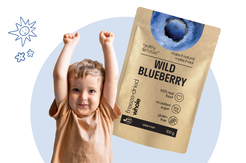 Toddler Healthy Snacks, Freeze-dries Blueberry