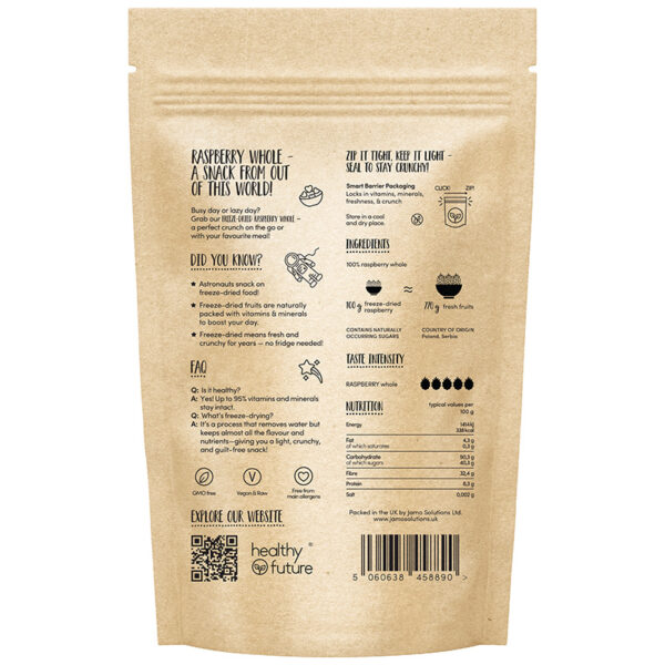 Freeze-dried Raspberry Whole
