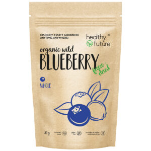 Freeze-dried organic wild blueberry