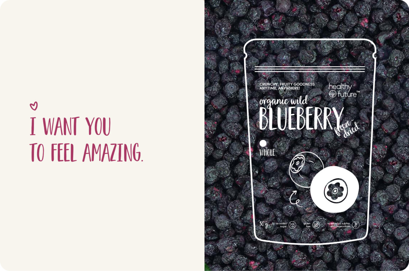 Unusual Mother’s Day Gift, Freeze-Dried Blueberries