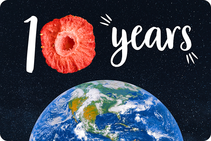 10 Years of Healthy Snacking – A Decade of Healthy Future