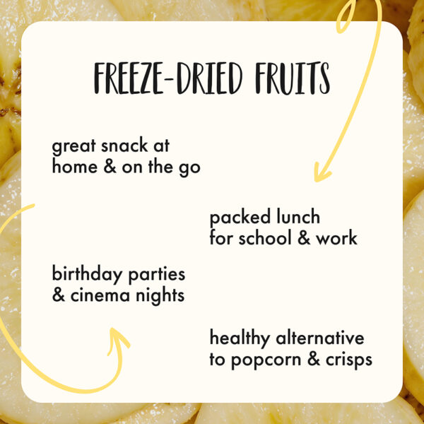 Freeze Dried Banana Cubes - Image 5