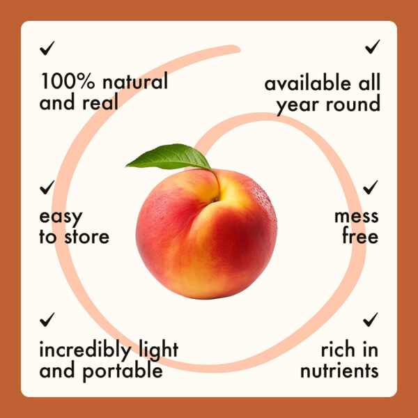 Freeze Dried Peach Cubes - Image 15