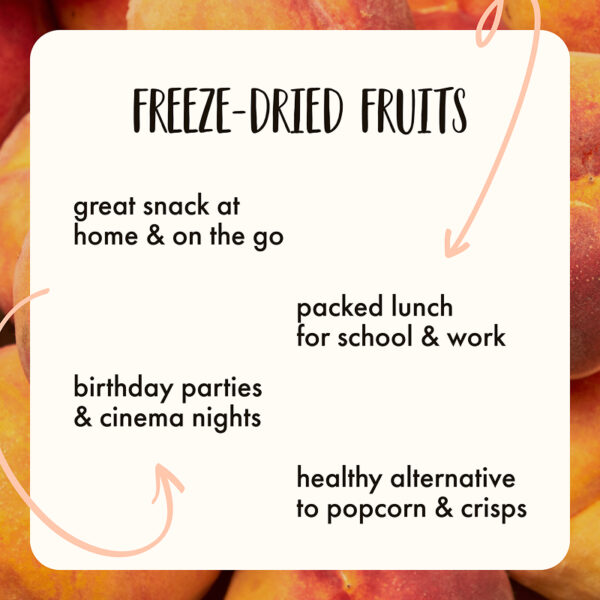 Freeze Dried Peach Cubes - Image 11