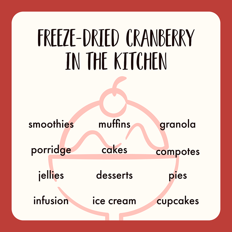 Freeze Dried Cranberry Half - Image 8