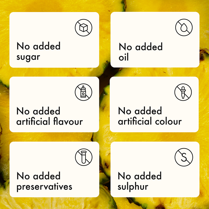 Freeze Dried Pineapple Chunks - Image 11