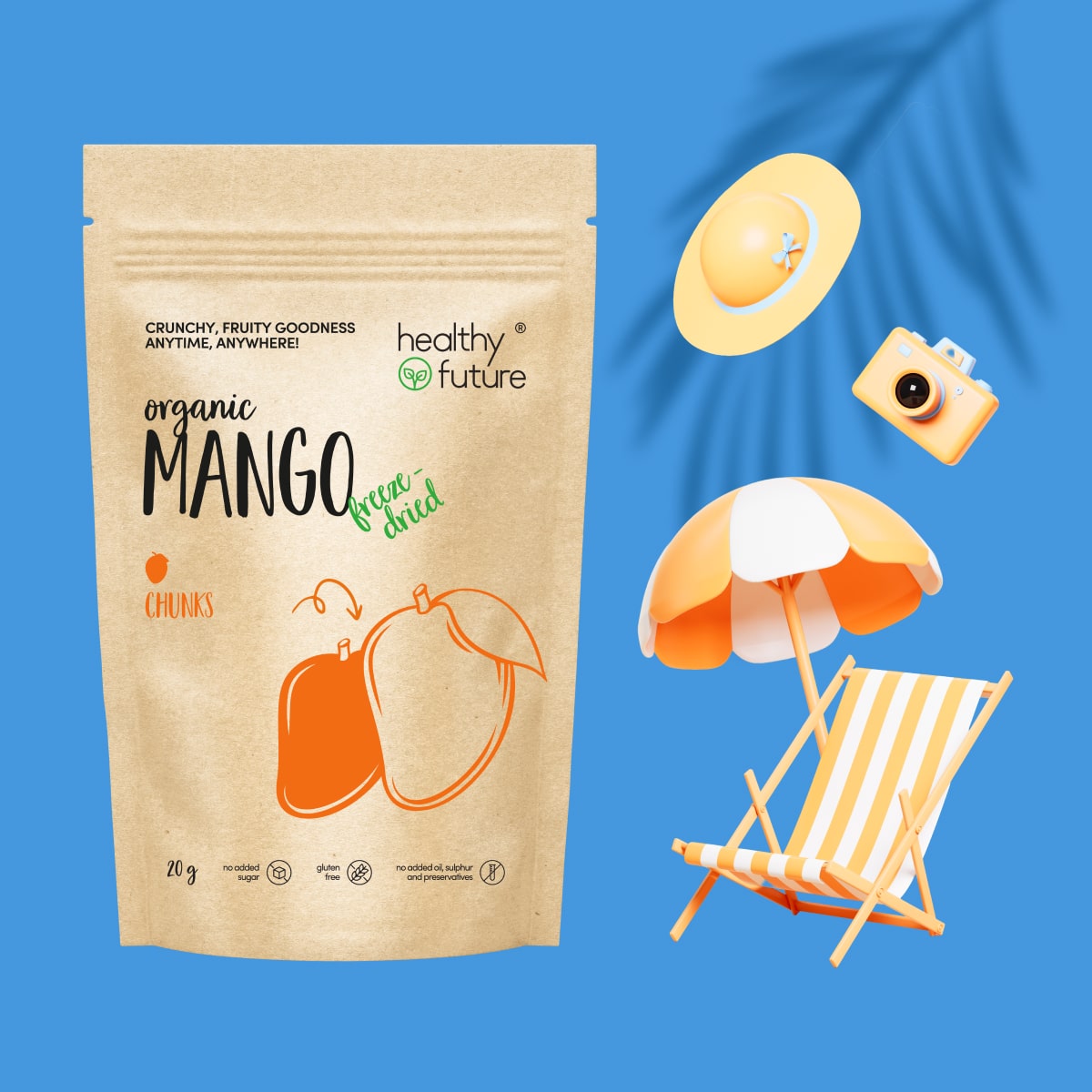Top hassle free snacks for trips, Freeze-dried fruits & veggies